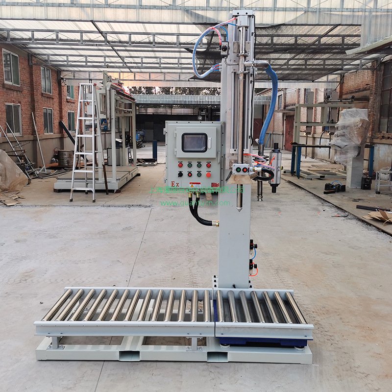 IBC吨桶灌装机-溶剂液体灌